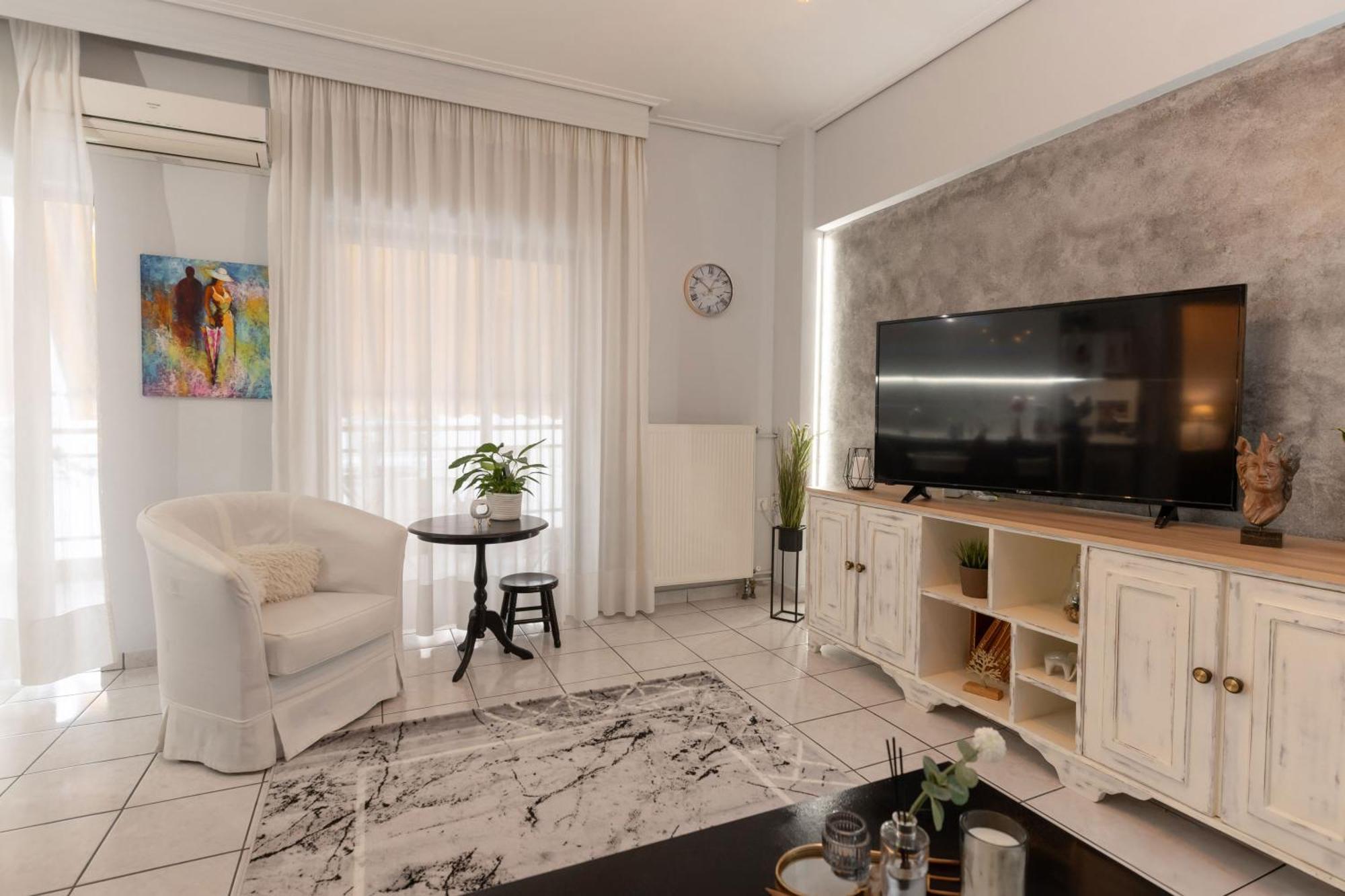Unique Central Apartment Lárissa Exterior foto